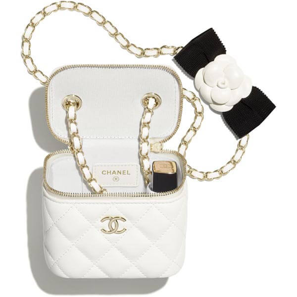 【21SS★】シャネル ラムスキン スモール ヴァニティー ケース コピー AP2158 B05471 10601